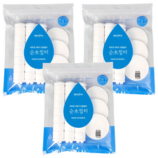 atojet 蓮蓬頭濾芯 3入+蓮蓬頭過濾棉 3入, 3組