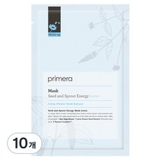 프리메라 S&S 에너지 마스크 로터스, 1매입, 10개