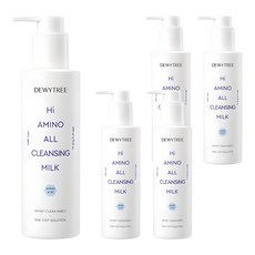 듀이트리 하이 아미노 올 클렌징 밀크, 200ml, 5개 5개, 200ml