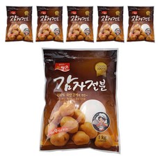 藍銀馬鈴薯澱粉, 1kg, 6個