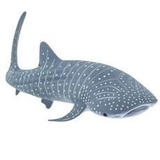 사파리엘티디 422129 고래상어 Whale Shark 피규어, 혼합색상, 1개