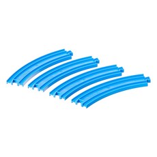 TAKARA TOMY PLARAIL 鐵道王國 曲線軌道, 培養動手能力, 促進邏輯思維, 可搭配其他軌道, R-03, 1包