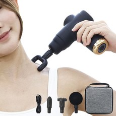 인사이디 미니 마사지건 IMG-50, 블랙 사이디 휴대용 전동 미니 마사지건 IMG-50