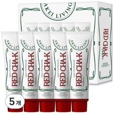 아케이 리빙 잇몸케어 레드 차크 치약, 110g, 5개