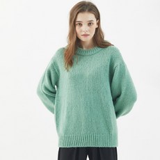 마나비스세븐 여성용 LOOSE FIT ALPACA WOOL KNIT
