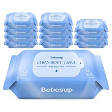 Bebesup 坐浴盆衛生紙補充裝型, 55g, 20張, 12套