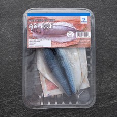 국내산 손질 고등어 2미 구이용, 400g, 1개