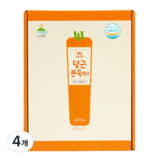 쫀득한제주 당근 쫀득이 15개입, 270g, 4개