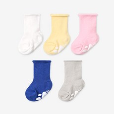 하이베이비클럽 매쉬돌돌이 아기양말 5종 세트