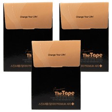 前額高級空氣假髮膠帶 40p 用於他的膠帶皮膚材料, 3個, 單色