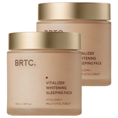 BRTC. 綜合維他命亮白睡眠面膜, 100ml, 2罐