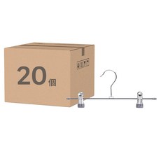 comet 可旋轉防滑褲裙架, 銀灰色, 20個