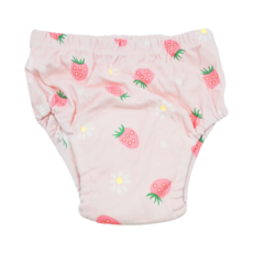 PUKU 藍色企鵝 Summer幼兒學習褲, 草莓L, 100%棉, L 身高100cm/腰圍39-52cm/腿圍24cm/褲檔深22cm, 草莓, 1件