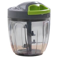 內家大容量5刃迷你切碎機900ml, 綠色, 1個