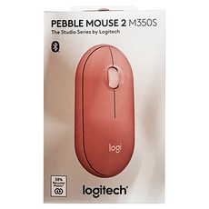 logitech 羅技 M350S 無線藍牙滑鼠, MR0103, 玫瑰粉