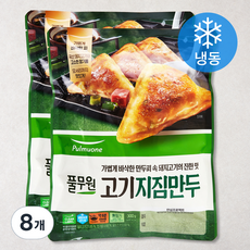 풀무원 고기지짐 만두 (냉동), 300g, 8개