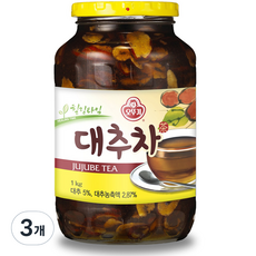 오뚜기 대추차, 1kg, 1개입, 3개