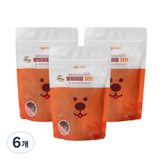 씨스팡 멍멍팔팔 져키, 황태맛, 200g, 6개