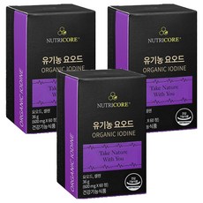 NUTRICORE 碘錠, 60顆, 3個