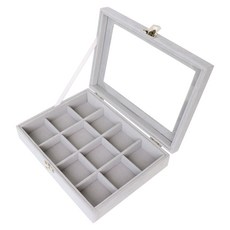 HANEE 珠寶飾品收納盒, 灰色D, 1個