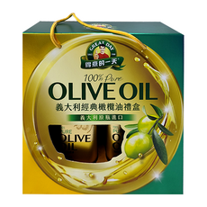 得意的一天 義大利經典橄欖油禮盒, 100%純橄欖油, 義大利原裝進口, 富含多酚物質, 1盒