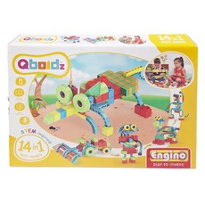 Engino 安捷積木 QBOIDZ系列 QB設置多模式 14合1, EN-QB14, 1盒