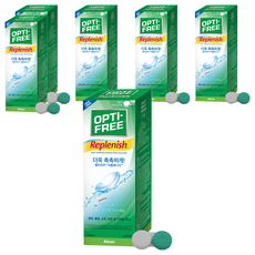 옵티프리 리플레니시 렌즈세정액 + 렌즈케이스, 420ml, 6개