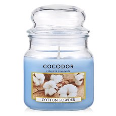 COCODOR 珂珂朵爾 New Large Jar蠟燭, 棉粉, 340g, 1個
