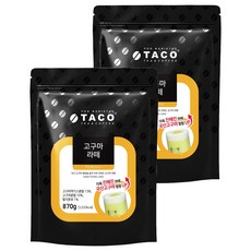 타코 고구마라떼 분말, 870g, 2개 870g, 1개입, 2개