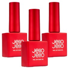 Jello Jello Peel-Off Base Gel 10ml, 單色, 3個