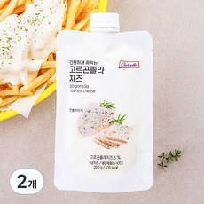 끌레베르 간편하게 짜먹는 고르곤졸라 치즈, 200g, 2개
