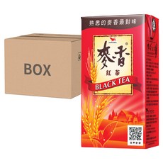 統一 麥香 紅茶 24入, 獨特紅茶茶葉與大麥結合, 濃醇風味解渴, 300ml, 144入