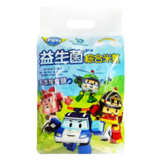 BabyBest 貝比斯特 波力聯名益生菌綜合米菓, 健康好吃解嘴饞, 波利包裝設計, 內含10億益生菌, 綜合, 60g, 1袋