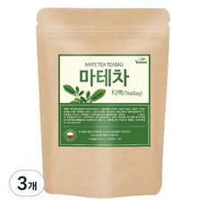 보탬 마테차 삼각 티백차, 1.2g, 100개입, 3개