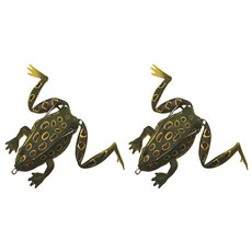青蛙軟餌釣魚誘餌 6.5cm, 2個, 9
