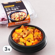 마이셰프 알찬 돼지고기 감자 짜글이 밀키트, 3개, 540g