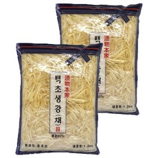 토호식품 백초생강 채, 1.3kg, 2개