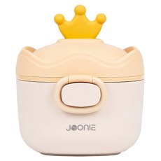 JOONIE 奶粉盒 奶粉收納袋 便攜奶粉 奶粉奶粉 奶粉盒 密閉容器 零食容器, 黃色S, 1個