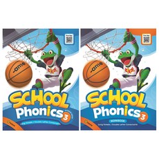 이퓨쳐School Phonics 3 Student Book + Workbook 세트, 이퓨쳐
