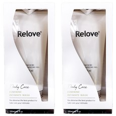Relove 胺基酸私密潔淨凝露, 溫和洗淨, 呵護肌膚, 120ml, 2條