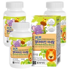 종근당건강 키즈 멀티비타민 미네랄, 60정, 3개