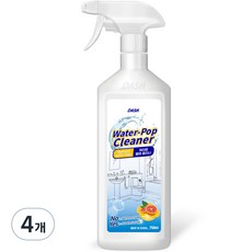 대쉬 워터팝 물때 클리너, 750ml, 4개