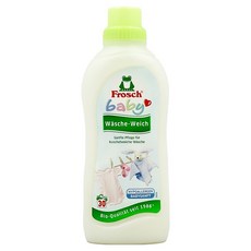 德國小綠蛙 Frosch 寶寶衣物柔軟劑，洋甘菊配方 750ml，舒緩敏感、溫和香味，宜人不刺激, 1瓶