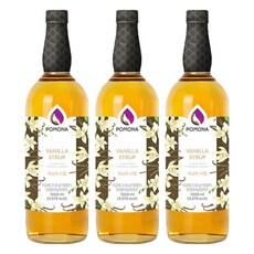 포모나 바닐라 시럽, 1L, 3개 1000ml, 3개