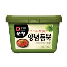 清淨園 Sunchang 蔬菜調味醬 500g，韓式料理必備，拌飯拌麵沾醬皆宜, 1盒