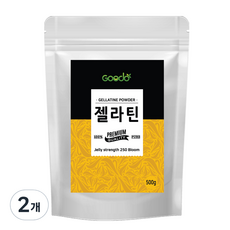 구도 젤라틴 가루, 500g, 2개