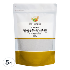 서울아레나 찹쌀 볶음 분말 국내산, 300g, 5개