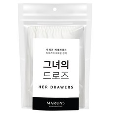 마른파이브 여성용 심리스 드로즈 3p