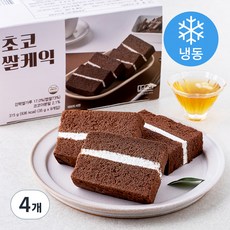 떡편 초코 쌀케익 (냉동), 315g, 4개