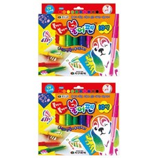 지구화학 불어펜, 10색, 2개